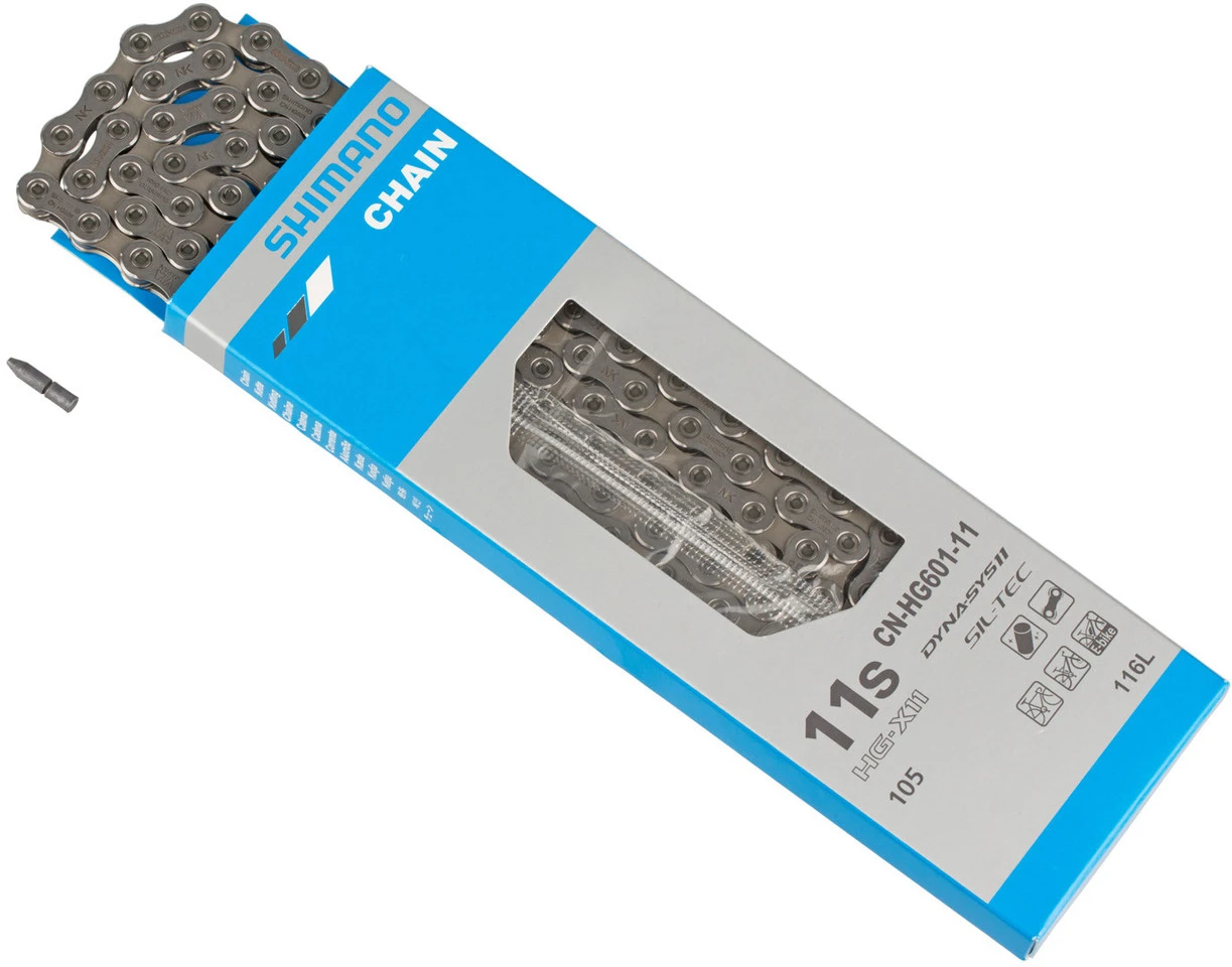 Shimano 105 / SLX / E-Bike Kette CN-HG601-11 11-fach 3 Shimano 105 / SLX / E-Bike Kette CN-HG601-11 11-fach