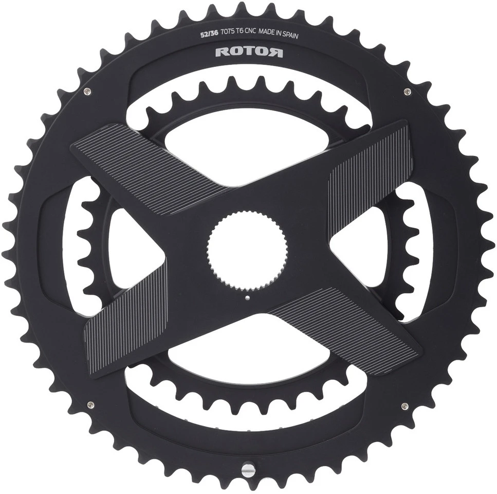 Rotor ALDHU 3D+ Kurbelgarnitur Mit Direct Mount Spidering, NoQ 4 Rotor ALDHU 3D+ Kurbelgarnitur Mit Direct Mount Spidering, NoQ – Bild 2