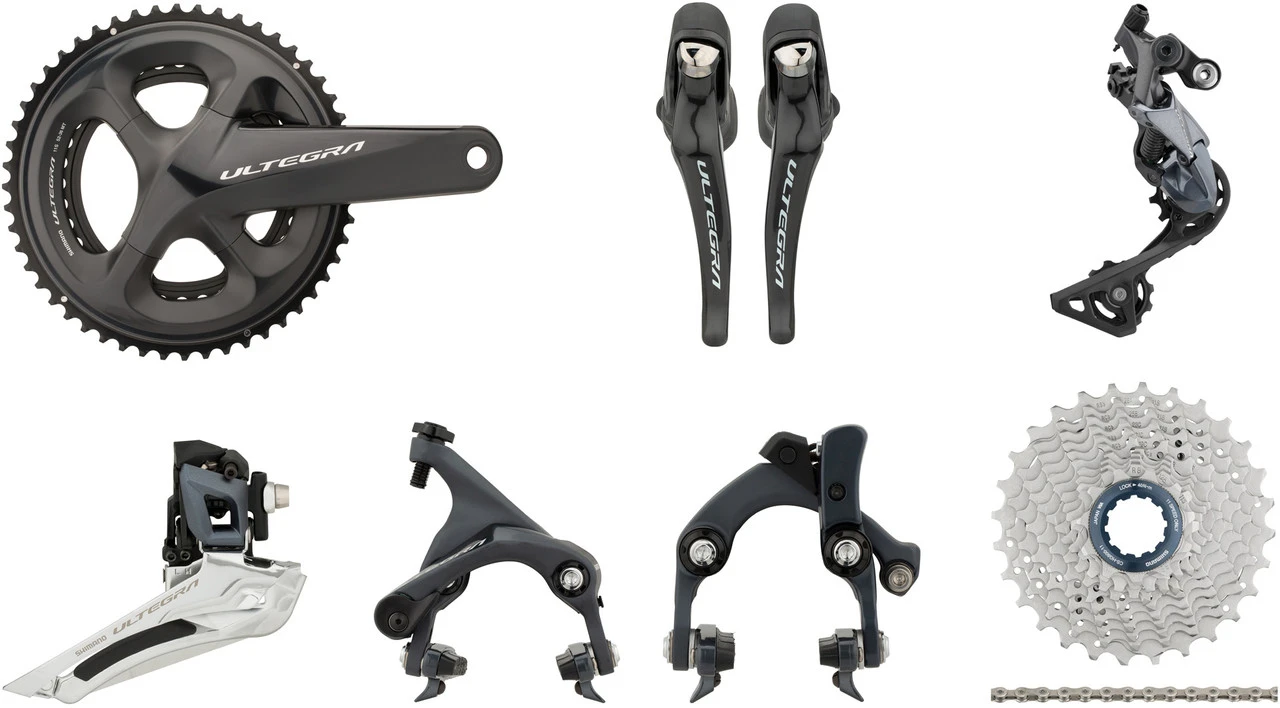 Shimano Ultegra R8000 Gruppe 2x11 36-52 Mit Direct Mount (HR Kettenstrebe) 3 Shimano Ultegra R8000 Gruppe 2x11 36-52 Mit Direct Mount (HR Kettenstrebe)