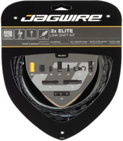 JAGWIRE 2X Elite Link Schaltzugset -Shimano Verkäufe 322384