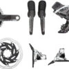 SRAM Red ETap AXS HRD FM Powermeter Gruppe 2x12 33-46 6-Loch Scheibenbremse -Shimano Verkäufe 341803