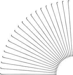 Sapim D-Light J-Bend Speichen + Nippel - 20 Stück -Shimano Verkäufe 357575