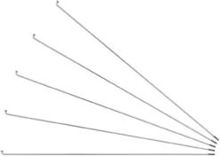 Sapim Leader J-Bend Speichen + Nippel - 5 Stück -Shimano Verkäufe 357913