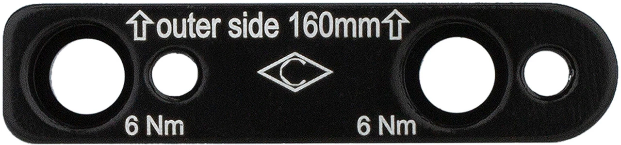 Campagnolo® Ekar Scheibenbremsadapter Für 160 Mm Scheibe 3 Campagnolo® Ekar Scheibenbremsadapter Für 160 Mm Scheibe