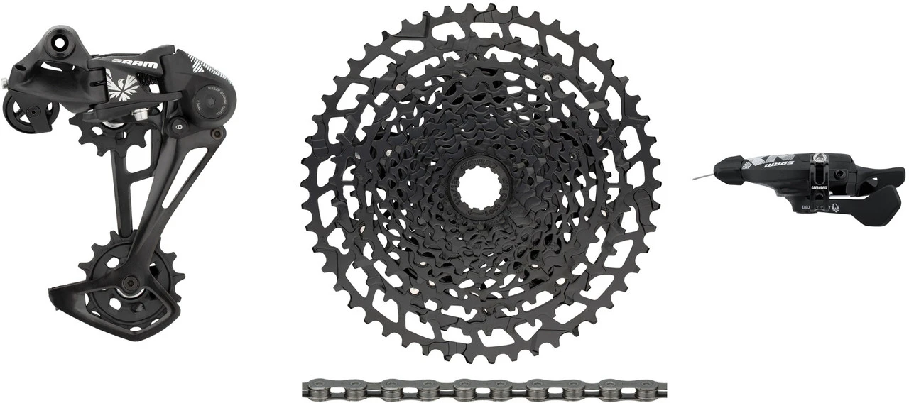 SRAM NX Eagle 1x12-fach E-Bike Upgrade-Kit Mit Kassette 3 SRAM NX Eagle 1x12-fach E-Bike Upgrade-Kit Mit Kassette