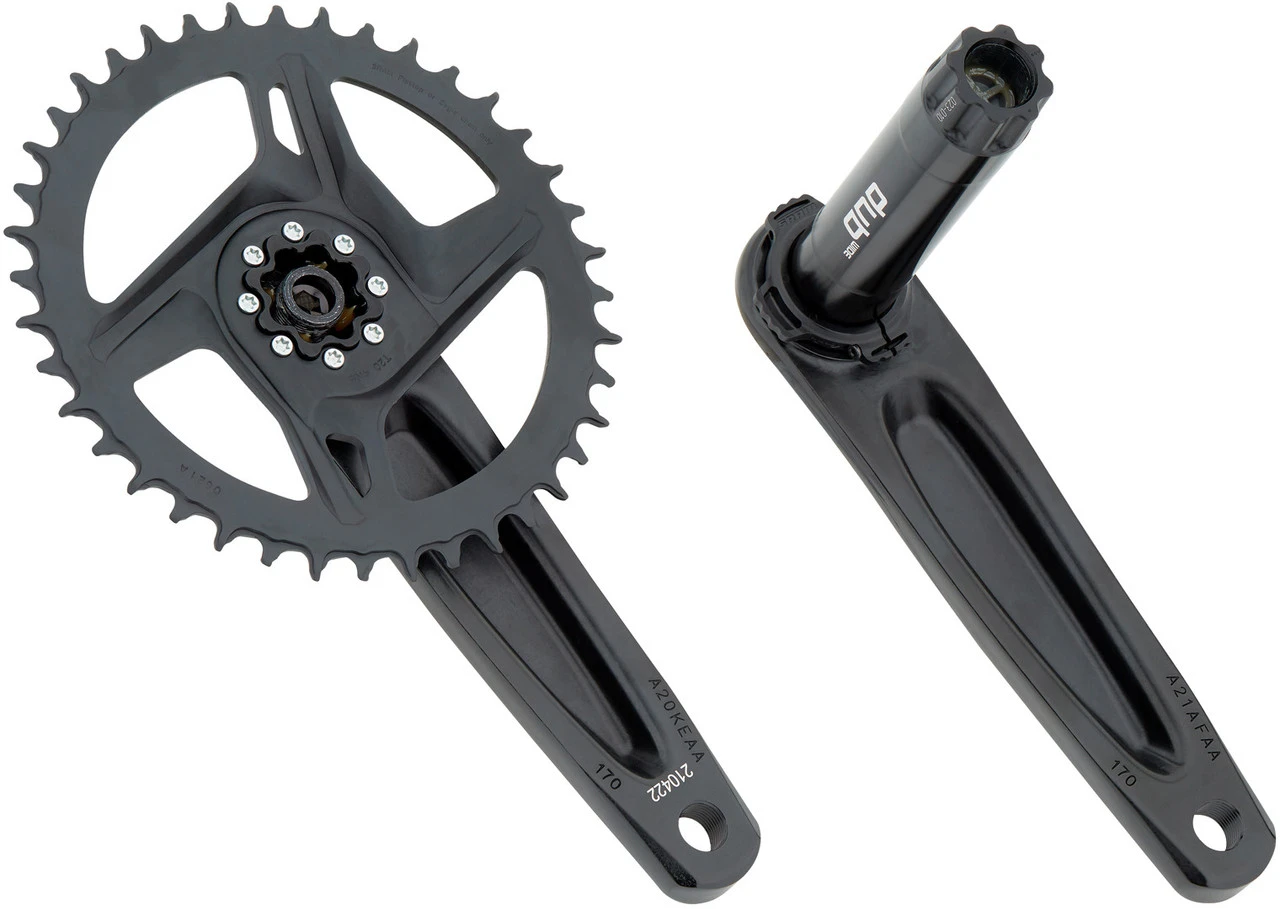 SRAM Rival 1 Wide DUB 1x12-fach Powermeter Kurbelgarnitur 5 SRAM Rival 1 Wide DUB 1x12-fach Powermeter Kurbelgarnitur – Bild 3