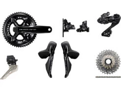 Shimano Dura-Ace Di2 R9250 Powermeter Gruppe 2x12 40-54 Mit Scheibenbremse