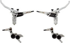 HOPE Tech 4 V4 V+h Set Scheibenbremse Mit Kunststoffleitung -Shimano Verkäufe 456869